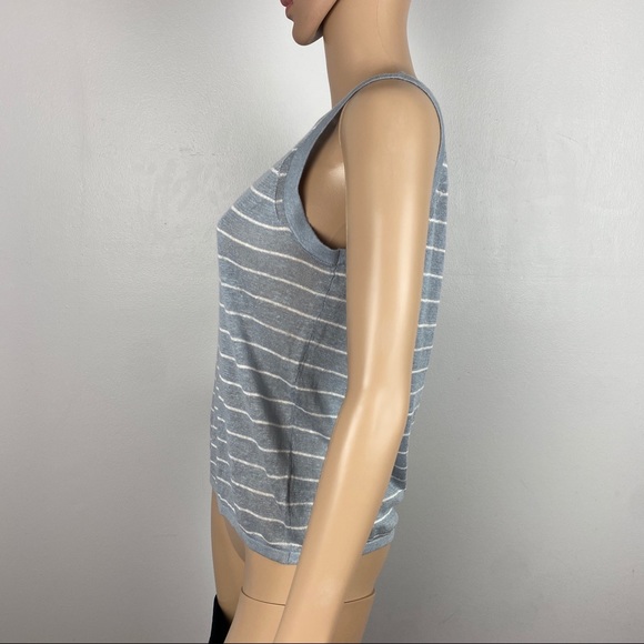 360SWEATER STRIPED KNIT TANK TOP - Picture 4 of 6